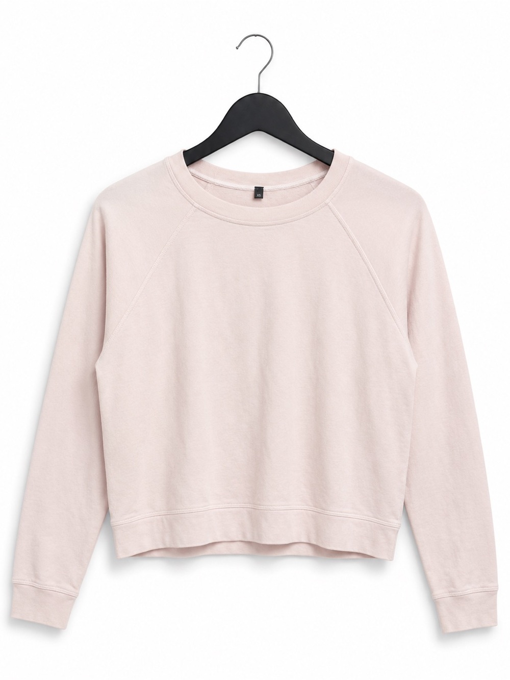 Joe's Jeans Light Blush Raglan Crewneck Sweatshirt